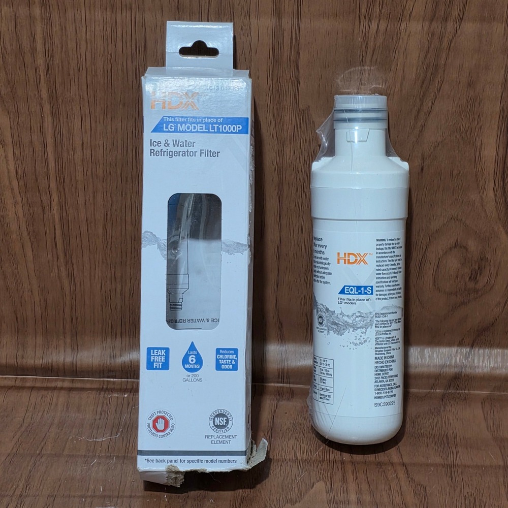 HDX EQL-1-S Refrigerator Water Filter for LG LT1000P ADQ74793501 1013047835